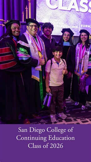 Congratulations @SDCCE Class of 2026!