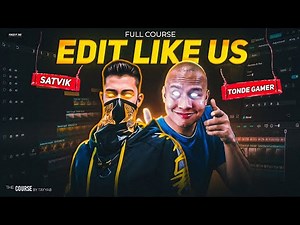 How To Edit FREE FIRE Videos Like - Satvik & Tonde Gamer (Part1)