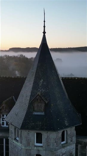5 YEARS of the Chateau from the air 😍 #chateau #diy #home #france #drone