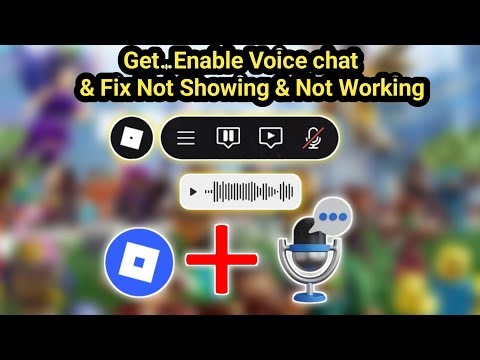 How To Enable Voice Chat on Roblox New Update | Roblox Voice Chat not working Problem Want toEnable