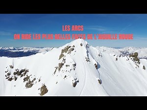 On ride l'Aiguille Rouge en Novembre - Freeride aux Arcs