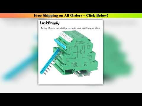 MRD-060D2 10pcs 2A Slim Programmable LED Indicator SSR Relay Box DC DC Input:5V 12V 24VDC Solid