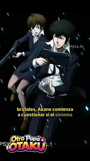 Psycho-Pass en 30 Segundos | El Anime Cyberpunk que Predijo el Futuro 🔫🧠