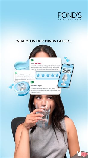5.1K views · 41 reactions | When good reviews are on your mind, literally  | POND'S | Facebook
