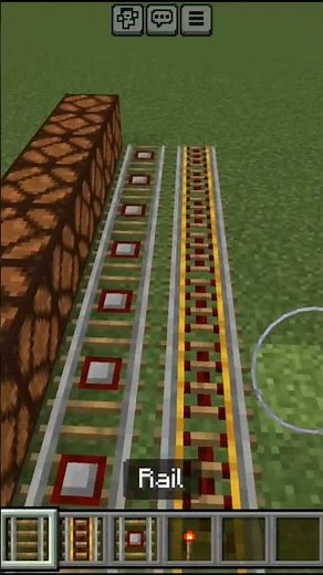 Smart Motion-Sensing Lamp with Redstone & Rails 💡🔧 | Genius Minecraft Build #minecraftbuild