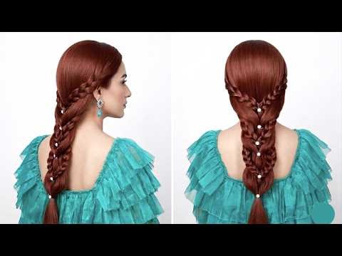 Easy easy hairstyle|ladies hair style for wedding|simple hair style for ladies|hairstyle