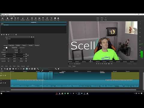 How to make a typing effect in Shotcut (unscripted tutorial)
