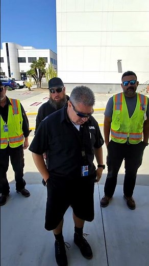 LAX Maintenance Team Power Wash with Doug Rucker from Houston TX
