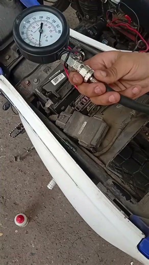 prueba de compresión Yamaha XTZ 250🧐