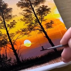 229K views · 10K reactions | Dramatic Sunset | ART Evolution | Facebook