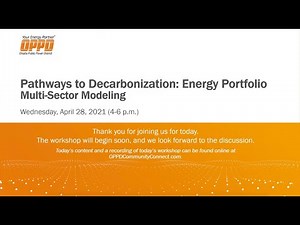Pathways to Decarbonization: Energy Portfolio Multi-Sector Modeling