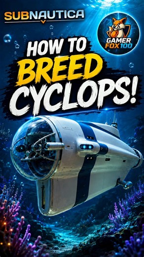 How to Build Cyclops in Subnautica 🚢🌊 #Shorts #HowToBuild #Subnautica #Cyclops#Gaming