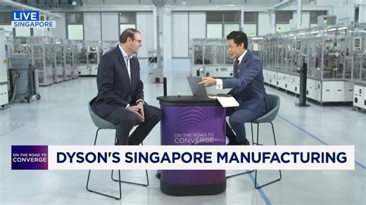 Dyson CEO on why Singapore is an ideal location for advanced manufacturing | Andy Lua