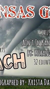"Kansas Girl" Line Dance TEACH