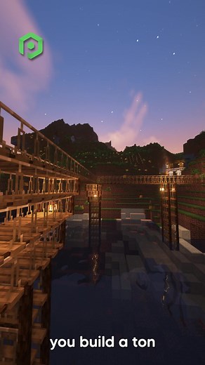 Change your builds forever with this Minecraft mod! #minecraft #pebblehost #minecraftbuilding #minecraftmods #building #bridge #mod #minecraftbuild