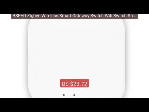 BSEED Zigbee Wireless Smart Gateway Switch Wifi Switch Supp... — Top Pick 2026 | Unbeatable Price!