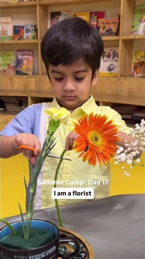 I Am a Florist 🌸 Little Florists Create Beautiful Flower Arrangements