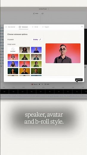 Descript's AI video maker: Go from zero to video in minutes #shorts #ai #aivideo