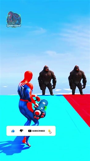 GTA 5 Epic Water Ragdolls Spiderman Jump/Fails Ep 15 #shorts