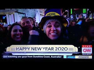 New Year 2020 New York Time Square Ball Drop | X Ambassadors | Countdown