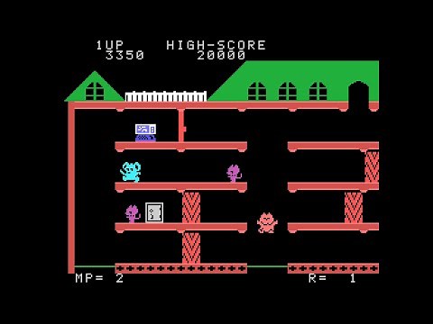 Sord M5 Game: Mappy (1983 Takara / Namco)