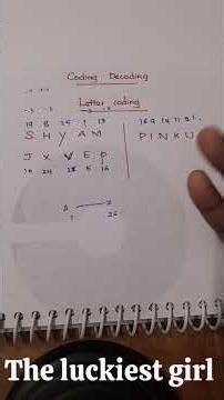 Coding decoding - Reverse pattern #reasoning #reasoningtricks #tnpsc #ssccgl #sscchsl #rrbntpc#tamil