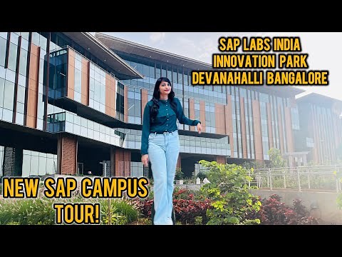 Inside SAP Labs India Innovation Park, Devanahalli 🏢✨ | New Campus Tour Vlog
