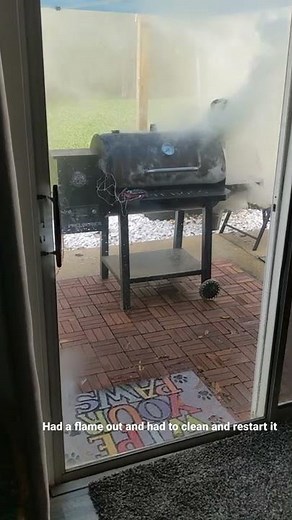 pit boss xl explosion #explosion #bbq #pitbossgrills #brisket