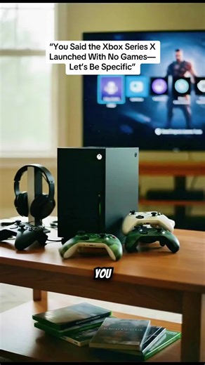 You Said the Xbox Series X Launched With No Games—Let’s Be Specific Xbox Series X no games myth explained. This Comment Court gaming history breakdown revisits the 2020 launch lineup, backward compatibility strategy, and why “no games” became shorthand for missing exclusives. #ConsoleWars #GamingHistory #XboxSeriesX #CommentCourt #GamingDebate