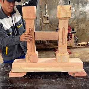 The Carpentry Master Crafted A Monolithic Tree Stump That Made Everyone Admire | Woodworking Skill