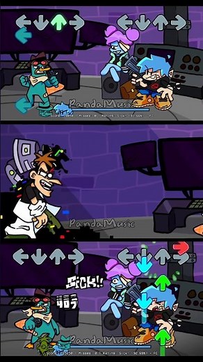 Perry vs Corrupted Doofenshmirtz - FNF Pibby Mod - Friday Night Funkin' Game #fnf #pibby #shorts