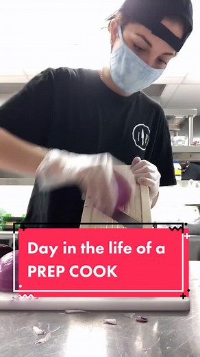 A Day in the Life of a Prep Cook at a Restaurant