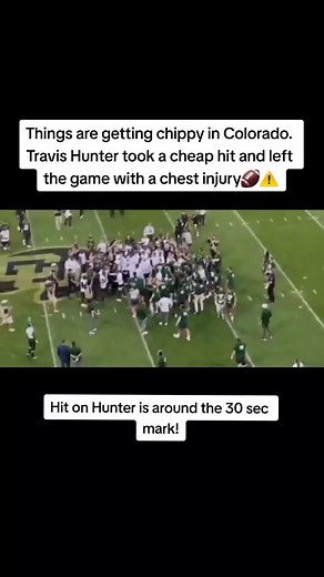 Colorado vs Colorado State game is getting pretty Chippy. Deion Sanders approves. #football #collegefootball #sportshighlights