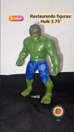 Hulk Lou Ferrigno 3.75" #hulk#hulkmania#vintage#marvellegends#marvel#figure#custom#toys#avengers#fyp