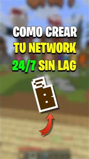 COMO CREAR TU NETWORK DE MINECRAFT #beanshosting #fyp