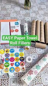 EASY Paper Towel Roll Filler to Make Year-round! 📄 Operation Christmas Child