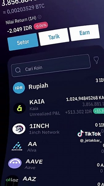 Sabar adalah kunci, CL hanya membuatmu rugi, ini spot kawan😁 #fyp #crypto #indodax #cryptocurrency