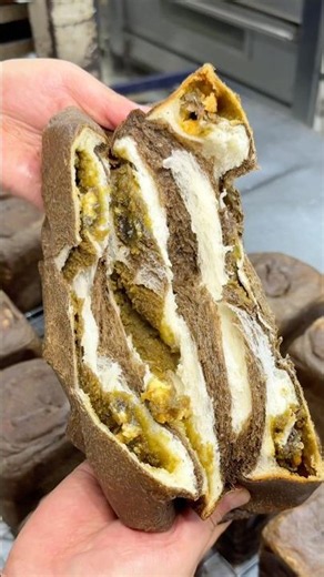 Fluffy Marbled Bread #japanesefood