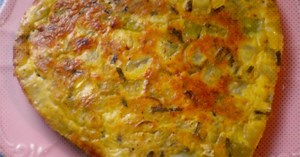 Flan de courgette maison