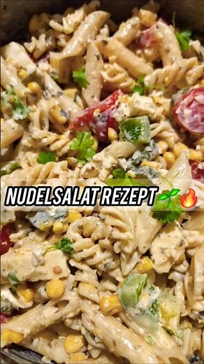 Nudelsalat Rezept Vegetarsisch 🌱