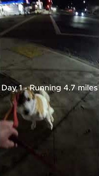 Day 1 - Running 4.7 Miles