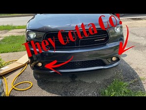 11-17 Durango Fog Lights Install ‼️‼️subscribe ‼️‼️‼️‼️‼️