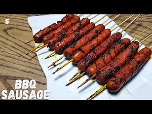 BBQ Sausage - How to prepare Sausage Fry - Spicy Sausages