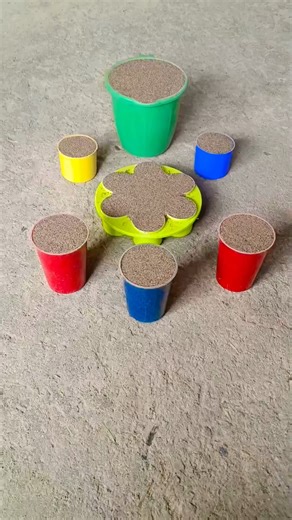 💥Very trending Satisfying Kinetic Sand Cake Making ASMR Video #shorts #viral #funny