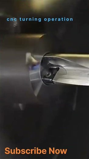 CNC turning operation.Job turning facing and plain turning operation .lath machine . Machines turn