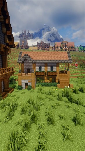 Cozy Stone Starter House | Simple & Aesthetic Survival Build 🪨🏡