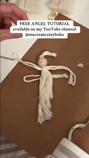 Create Beautiful Macrame Angels with This Easy Tutorial