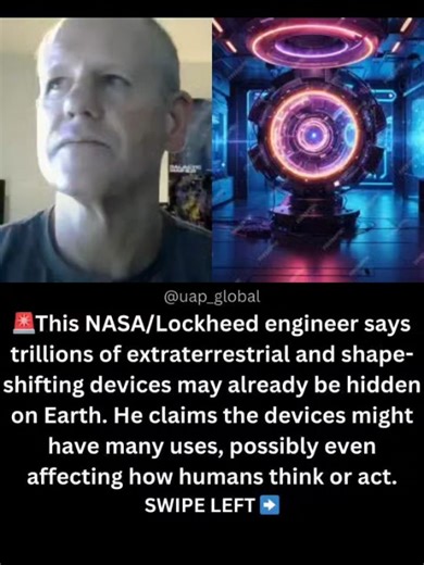 UAP Global | UFO & Disclosure News on Instagram: "🚨 This Man: Richard Banduric 🚨 Ex-NASA/Lockheed engineer who claims trillions of microscopic, self-repairing devices are already hidden on Earth—able to cloak, bend light, cool extreme heat, and shift mass. Supporters call it evidence of hidden tech. Skeptics call it speculation. 💡 For the full interview, watch The Deeper Thinking Podcast (ECOSYSTEMIC FUTURES) - Beyond Conventional Physics: Field Effects, Smart Materials, and the Ethics of Dis