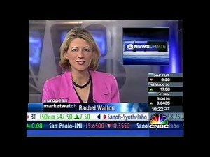CNBC Europe clip vhs CNBC Europe Market Watch - VHS Archive (March 2001)