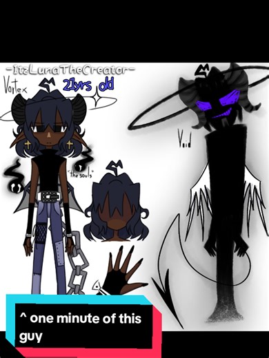 One minute of drawing Vortex #digitalart #ibispaintxart #art #artist #oc